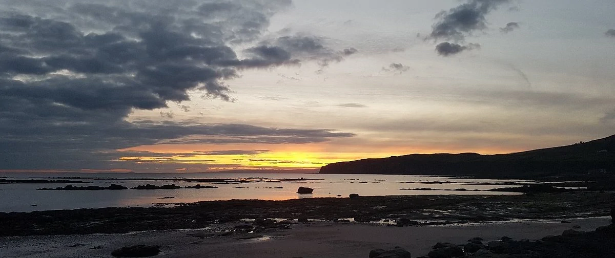 Seal Shore camping - at sunset